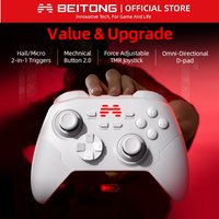 BEITONG KP20D Upgraded Elite Controller Dual-Mode Vibration Trigger Gamepad Force Adjustable TMR Joystick