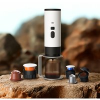 UURMI Portable Coffee Machine Wireless 3-in-1 for Ground Nespresso DolceGusto Capsule 15Bar 7800mAh Digital Display