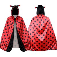 Arrival Adult Spotted Ladybug Poncho Costume Carnival Fancy Dress Up Women Lady Bird Costumes New 2026