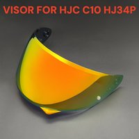 Motorcycle Helmet Visor For HJC C10 HJ34P Replace Anti-UV Anti-Scratch Dustproof Wind Shield Motorcycle Casco Accessories Lens