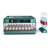 48 Egg Fully Automatic Hatching Incubator Machine for Chicken Quail Duck Goose Pigeon - Adjustable 220V/110V/12V Voltage