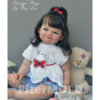 EGO 28inch Reborn Doll Toddler Girl Raya Lifesize Fresh Color Soft Touch Completed Finished Doll
