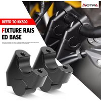 Motorcycle NX500 Handlebar Riser Bar Mount Handle Heightening Clamp Pit Motorbike For Honda NX500 NX400 2024 2025