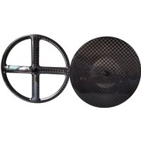 QORA 4-Spoke/Disc Carbon Wheels Fixed Gear/Road Hub For TT/Track/Road Racing Bicycle Tri Spokes Carbon Wheelset 700C
