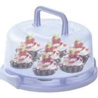 8 Inch Cake Holder with Lid and Handle Cake Container Portable Cake Box for Any 6-8 Inch Cake Storing