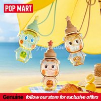 Authentic Pop Mart Twinkle Twinkle Moon Gelato Series Cute 710ml Portable Traveling Cup 26cm Water Bottle For Kids As Gifts