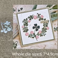 New Design Craft Metal stencil mold Cutting Die Clover fruit decoration scrapbook die cut Album Paper Card Craft Embossing