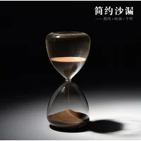 Color Hourglass Sand Timer Kitchen School Modern Crystal Hour Glass Sandglass Sand Clock Tea Timers Home Decoration Gift