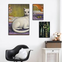 singer Mitski Nothing's About to Happen to Me Elegant Fashion POSTER sticker For Living Room Bedroom Dorm Decor