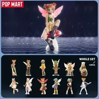Pop Mart Peach Riot Punk Fairy Series Blind Box Guess Bag Desktop Decoration Cute Model Gift Girl Toys Anime