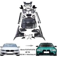 4 Series F32 F34 F35 F36 Upgrade to G82 M4 Style Full Set Body Kits F32 F34 F35 F36 Upgrade to G82 Wide 1vs1 Body Kit