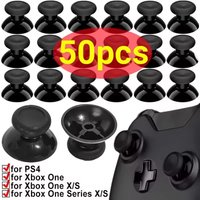 10-50pcs Replacement Soft Joystick Thumb Stick Thumb Grip Caps Mushroom Cap For Xbox One Black Silicone Thumbstick Grips Caps
