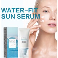 SPF50 Sunscreen Hyaluronic,Madagascar Pure Plant Essence Sunscreen Sensitive Skin, Waterproof Lasting Sunblock,Reduces Fine Lin