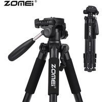 ZOMEI-Trépied de voyage portable professionnel Q111, trépied d'appareil photo en alliage d'aluminium avec support de tête panoramique pour appareil photo numérique DSLR