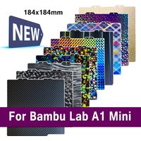 PEI Plate For Bambu lab A1 Mini PEO PET PEY Build Plate Print Bed Accessories Double Sided Bambulab A1 Mini Spring Steel Sheet
