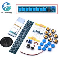 DIY Electronic Kit Set NE555 Keyboard Eight Notes Electronic Organ Production Parts Welding Practice Fun Teaching Training