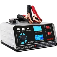 400W Car Battery Charger, 12V(0-30A) 24V(O-17A) Battery Trickle Charger Automotive Battery Maintainer Desulfator for Car Truck