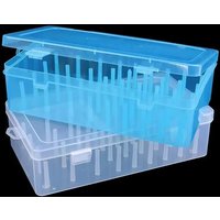 42-Piece Sewing Thread Storage Box with 24-Spools Bobbin Carrying Case Craft Thread Organizer Container Holder for Home & Kitche