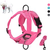 Pet Dog Leash Harness Tactical Training Puppy Vest Harnesses For Small Medium Dogs Cats Reflective Pug Chest Strap Accessories