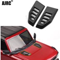 Für Traxxas 1/10 Trx-4 New Bronco Trx4 Schwarzes Nylonmaterial Dreidimensionale Haube Luftauslass und Kühlentlüftung