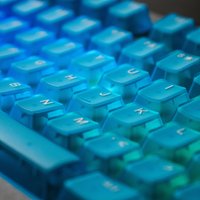 132 Keys Transparent Keycaps For Gaming Mechanical Keyboard OEM Profile ABS Clear Keycap RGB backlit Game Keyboard Key caps DIY