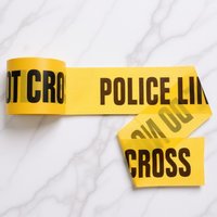 Bright Yellow Warning Tape Printed Do Not Enter Safety Barrier for Crime Scene Construction Site Party Festival Event Decoration
