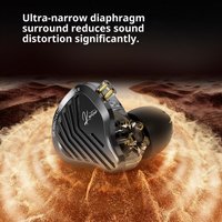Kz Gk Kunten Dynamic Drive Headphones Hifi 2pin Heavy Bass Earbuds Metal Headphones Detachable Sports Gamer Headphones Gift