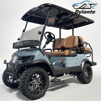 Smart Mini Electric Golf Cart With Golf Bag Straps And Basket Golf trolleys Electric 4-wheel High Speed Golf Power C