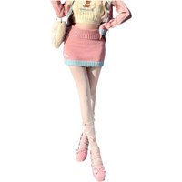 Bandages Filament Stockings Lolita Bowknot Thigh High Stockings Sweet Ballet Long Socks Girl Cute Cosplay Costume Accessories