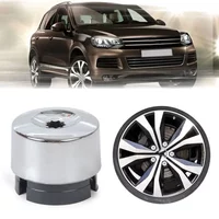 10Pcs Car Wheel Lug Bolt Nut Cap Cover Chrome Wear Parts Car Exterior Accessories 7L6601173A for VW Volkswagen Touareg 2004-2014