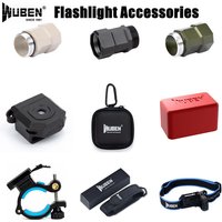 WUBEN Flashlight Accessories For P1 Headband E7 Gesture Sensor Extension Tube T4 TacRing X2Pro Tactical Tail Switch Red Diffuser