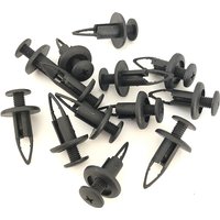 30pcs 9mm Bumper Cover Auto Plastic Fastener Clips for VW Passat B5 Toyota Avalon Corolla Camry Push Type Retainers 90467-09189