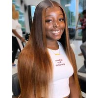 100% Brazilian Virgin Hair Silky Straight Hair Bundles 2/3 Tones Ombre Blond Burgundy Bone Straight Human Hair Extensions 8"-30"