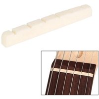 FLAT BASE BONE NUT 42mm or 43mm for Stratocaster or Telecaster style guitars