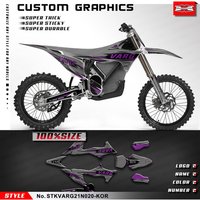 AliExpress Kungfu Graphics KUNGFU GRAPHICS MX Stickers Enduro Vinyl Wrap for Stark Future Varg Dirt eBike, Rebuilding, STKVARG21N020-KOR