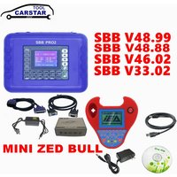Newest SBB Silca Transponder Maker SBB Pro2 V48.99 V46.02 V33.02 Mini Zed bull Auto Key Programmer Car Key Maker Tool