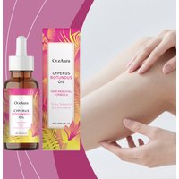 Natural Cyperus Rotundus Oil Hair Removal Depilatory Cleansing Moisturizing Hair Inhibitor Soothing Rejuvenating Armpit Body Oil
