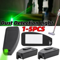 1-5PCS Vacuum Cleaner Light Green Light Attachment Accessories LED Dust Display Lamp Dust Detection Light for Home Pet Hairs