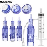 0.2mm Hydra Nano Cartridge Needle Round Nano 3D 5D Replacement Tip Needles for Hydrapen Microneedle Pen Beauty Skin Care Tool