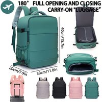Extra Large Travel Backpack, Airline Approved Carry On Bag, Multi-purpose Laptop Backpack for Wizz Air easyJet Budget Flight