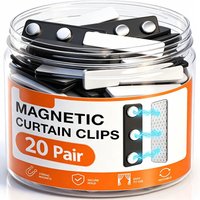Magnetic Curtain Weights Clips Strong Magnet Shower Liner Tablecloth Closer Holder Windproof Secure Curtain Closures Fix Holders