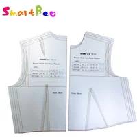 Multi-Size Women’s Sewing Template - 1:1 Garment Prototype Ruler with Color Guides Inch System YA101