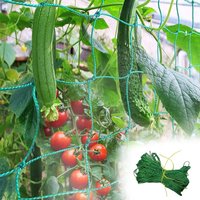 1pc Nylon Plant Climbing Net Garden Trellis Net Cucumber Grape Vegetable Fruit Plants Durable Gardening Planting Accessories