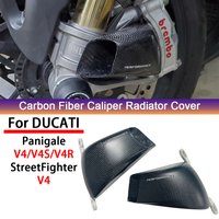 For DUCATI PANIGALE V4 S R Streetfighter V4 V4S Diavel V4 Carbon Fiber Brake Caliper Radiator Covers Motorcycle Modified Parts