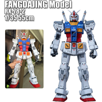 In Stock FANGDAJING Model RX-78-2 1/35 Assembly Model Kit Action Figures Toy Robot Plastic Model Kits Gifts