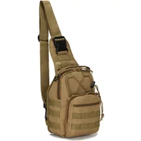 AliExpress NONE Outdoor Men's Chest Pack for Hiking, Cycling, and Fishing Tactical Sling Bag