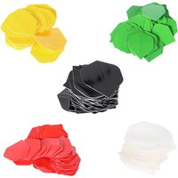 50pcs Dart Flights for Pets, High Quality, Pure Color Darts Accessories, Replaceable Dart Wings