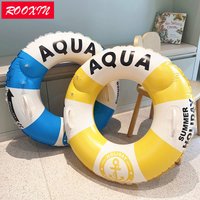 Adult Pool Float Inflatable Swim Tube Swim Accessory Swimming Ring For Summer Water Sports Swimming Circle Swim Float