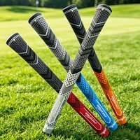 Golf Grips Rubber Cotton Yarn Golf Clubs Grips HNM/IURA Golf Irons Grips and Golf Driver Standard Grips Golf Supplies