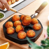 12/16 Cavities Takoyaki Maker Octopus Balls Grill Pan Baking Tools Machine Baking Tray Bakeware Tools cake pan kitchen tool